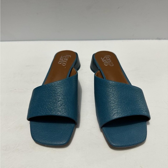 Franco Sarto Women's Leslie Sandals blue Leather Size 7.5m - Picture 2 of 8